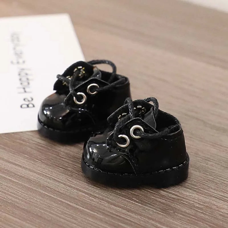 For LABUBU Leather Shoes Suitable for 17cm Cotton Dolls Shoes Boots Toys Casual Sports Shoes Dolls Accessories DIY Doll Toys