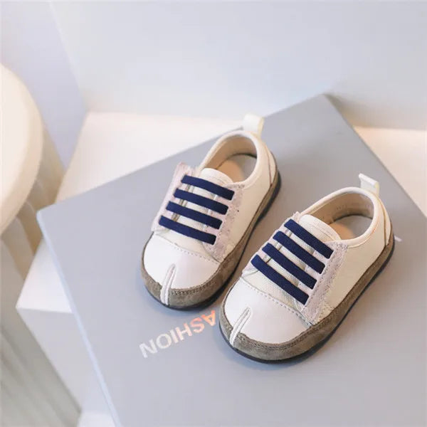 New Baby Shoes For Boy Canvas Toddler Kids Casual Shoes Soft Sole Outdoor Tennis Fashion Little Girls Sneakers