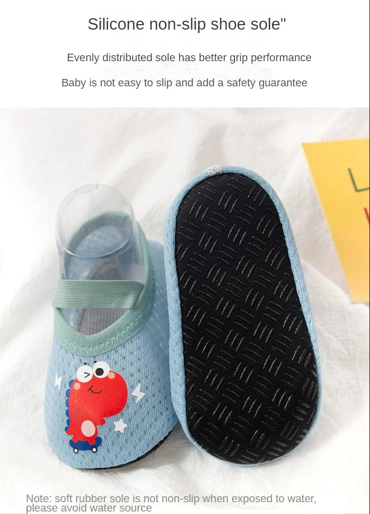 Baby Kleinkinderschuhe Lauflernschuhe rutschfeste Verdickung Schuhe Socken Bodenschuhe Fußsocken Tierstil für Babys Hausschuhe
