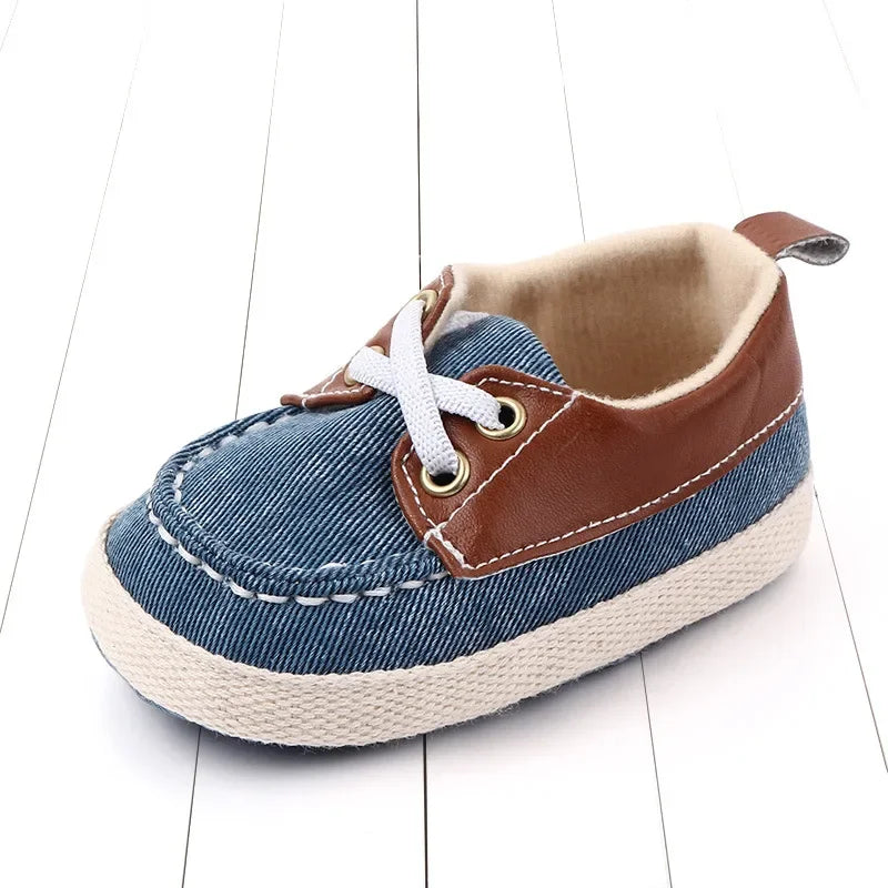 0-18 Month Toddler Baby Boy Girls Shoes Ankle Sneakers Anti-Slip Sole Infant Newborn Prewalker First Walkers Crib Shoe Moccasins