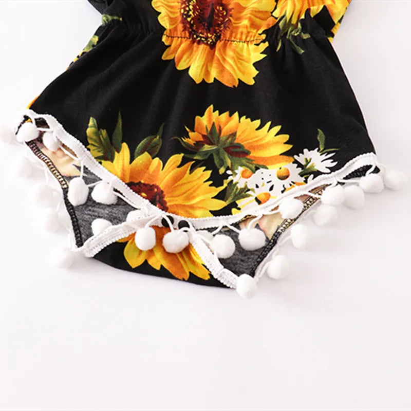 Mother Daughter Dress Summer Children's Clothing Beach Girls Dresses Vestido Baby Romper Family Matching Outfits Women Jumpsuit