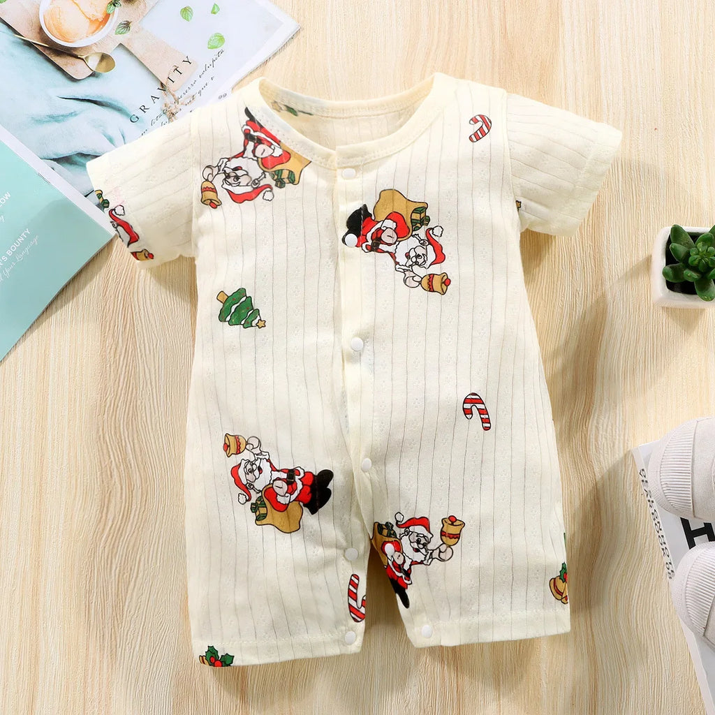 Ropa para recién nacidos de bebé, mameluco de manga corta para bebés de 0 a 2 años, pelele para niños y niñas, ropa para envolver niños.