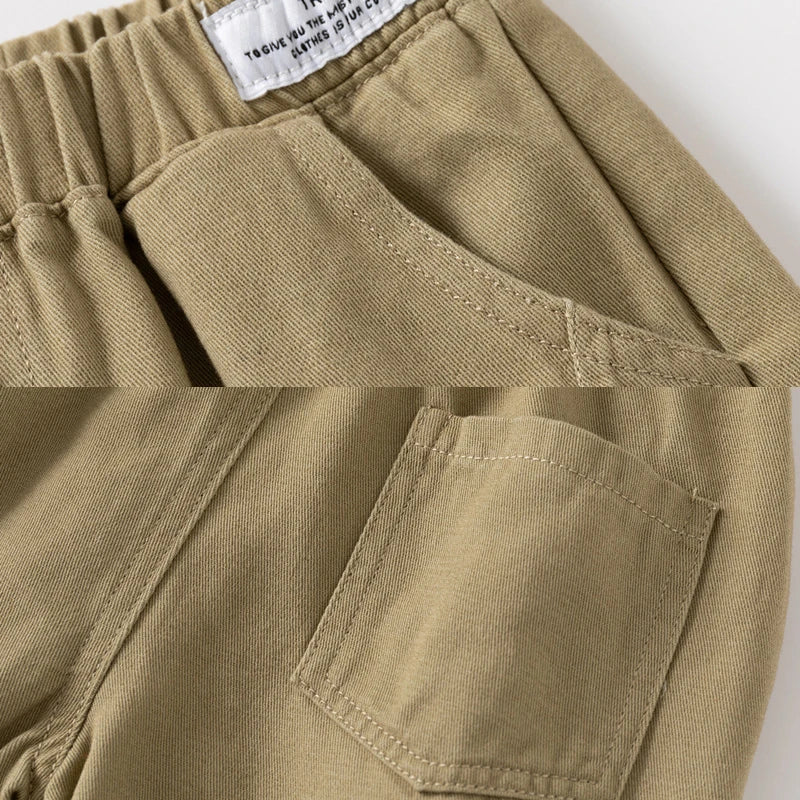 Jungenhosen Frühling Herbst Kinderhosen Baumwolle Kinderkleidung Kleinkindhosen für 1 bis 2 3 4 5 6 7 8 Jahre Boutique Hosen