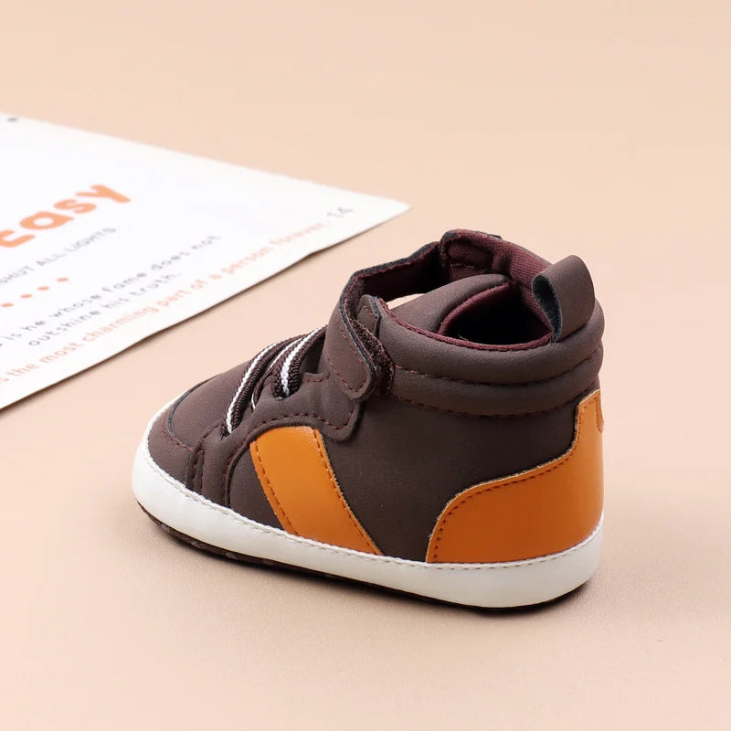 Zapatos de bebé de algodón suave de alta calidad, estilo primavera y otoño, para niños y niñas de 0 a 9 a 18 meses, nueva moda para bebés 2024 BHX3190