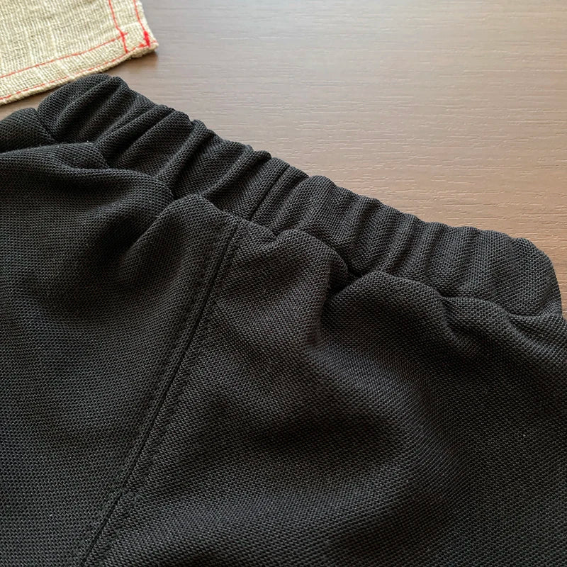 Moda de Verano para Niños Ropa Infantil de Algodón Polo T-Shirt + Pantalones Cortos 2 piezas Ropa Deportiva Casual para Niños Traje Casual 0-5 años