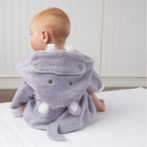 Cotton Baby Robe Bath Towel Cartoon Hoodies Infant Girls Boys Sleepwear Bath Blanket Kids Soft Bathrobe Pajamas Kids Clothing