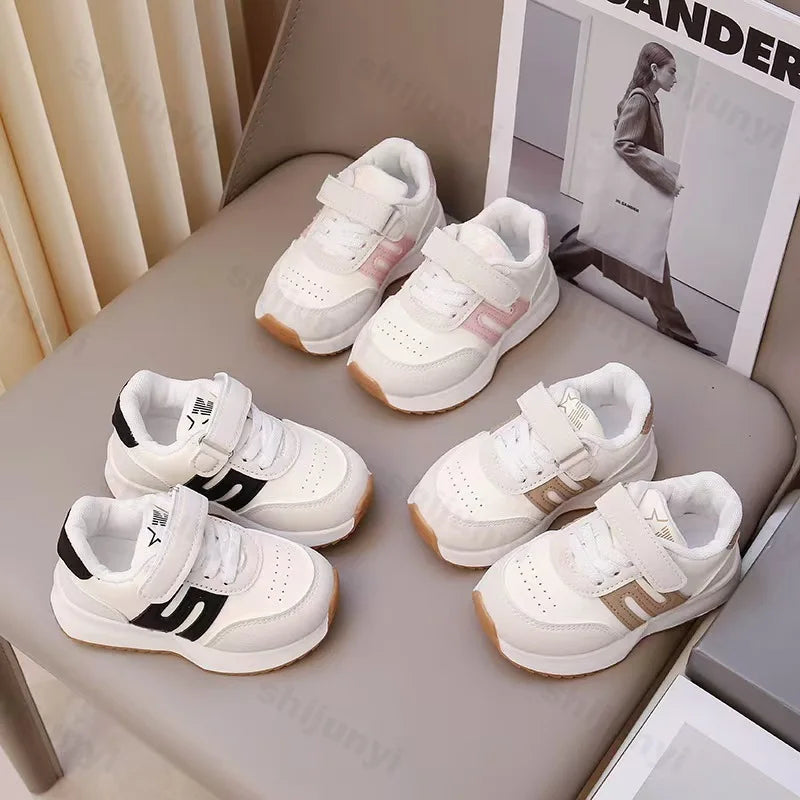 Baby Children Sneakers Boys Girls Non Slip Spring Autumn 2026 Fashion Toddler Walking Shoes Design Non-slip Kids Casual Shoes