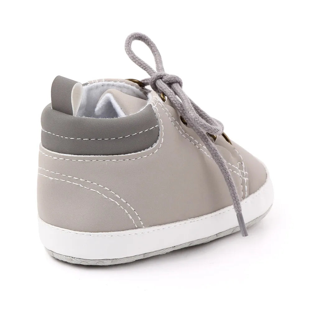 Baby Schuhe Frühling und Herbst Stil Weiche Baumwolle Rutschfeste Sohle Lässig für Jungen und Mädchen 0-9-18 Monate Kleinkind Vorlaufen D2351