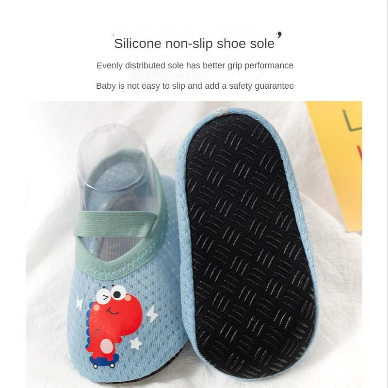 Baby Kleinkinderschuhe Lauflernschuhe rutschfeste Verdickung Schuhe Socken Bodenschuhe Fußsocken Tierstil für Babys Hausschuhe