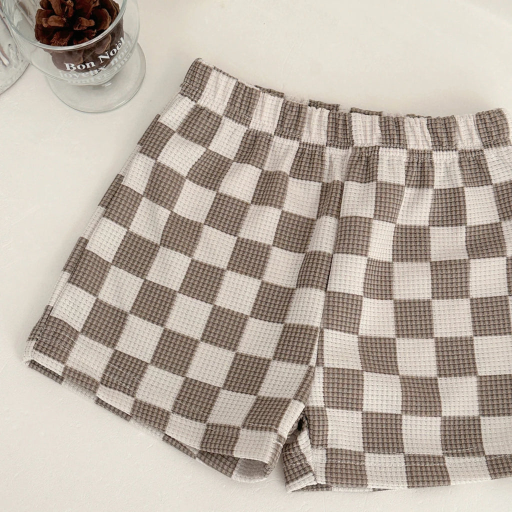 Summer Infant Baby Boys Gitter Kurzarm Rundhals-Oberteil und Shorts 2-teiliges Set, geeignet für Babys von 0-3 Jahren