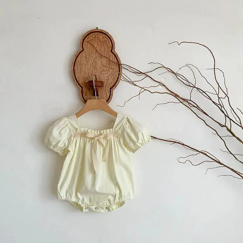 Baby Kleidung Sommer Neugeborenen Kleidung Blumen Strampler TGie Jumpsuits Kurzarm Sonnenschutzanzüge 0-2 Jahre Baby Strampler