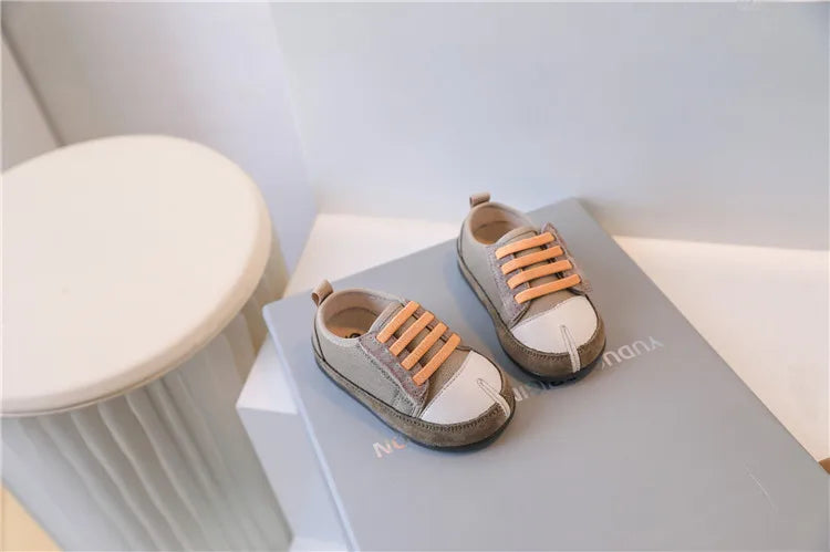 New Baby Shoes For Boy Canvas Toddler Kids Casual Shoes Soft Sole Outdoor Tennis Fashion Little Girls Sneakers
