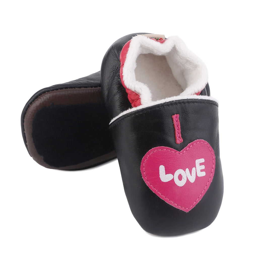 Genuine Leather Baby Shoes 0-24M Newborn Non-Slip Cartoon Toddlers Soft Sole Casual Prewalker Infant Classic First Walker