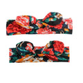 2pcs Parent-Child Headwear Mom Daughter Matching Hairband Set Turban Baby Girls Twist Knot Headbands Family  Accessories