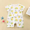 2025 Kletterkleidung Reine Baumwolle Sommer Neue Version Jungen Baby Dünn Mädchen Kurzarm Kinder Overalls Kinderkleidung