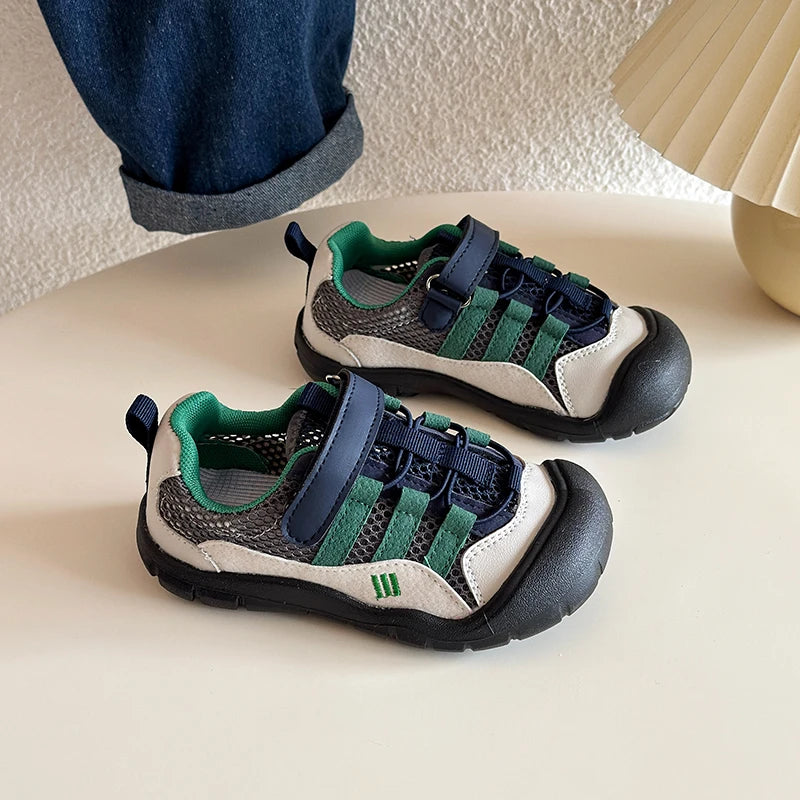 Baby Girls Boys Sandals Summer Infant Toddler Shoes Genuine Leather Soft-soled School Kids Casual Shoes Children Beach Sandals