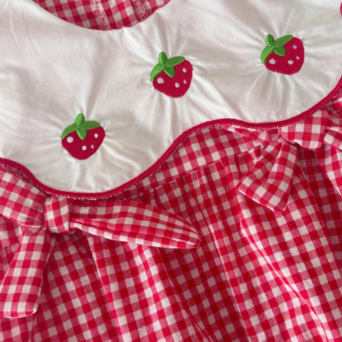 Summer Baby Girls Clothes  Short Sleeve Romper Baby Bodysuit Doll Collar Jumpsuit Outfit Suitable for babies aged 0-18 months