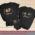 Dad Mom and Me Family Matching Outfit Retro Family Look Shirts Daddy Mommy and Me T-shirt Father Son Mother Daughter Clothes Tee