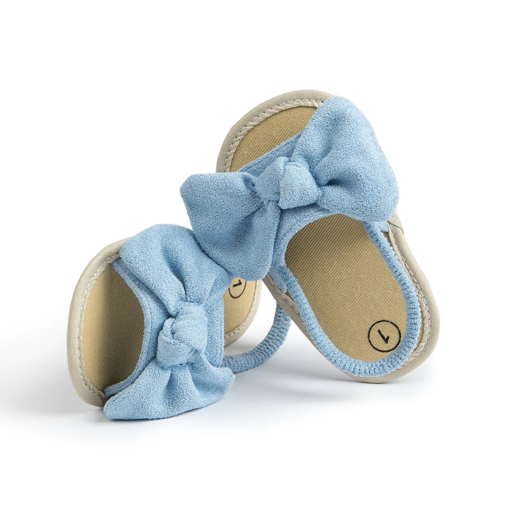 KIDSUN Baby Girl Boy Sandals Newborn Toddler First Walkers Shoes Summer Butterfly Beach Flat Sandals 5 Colors