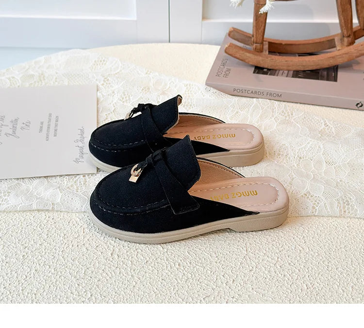 Children Leather Shoes for Girls Boys 2026 Spring Summer New Fashion Korean Style Soft Bottom Anti-slippery Versatile Loafers