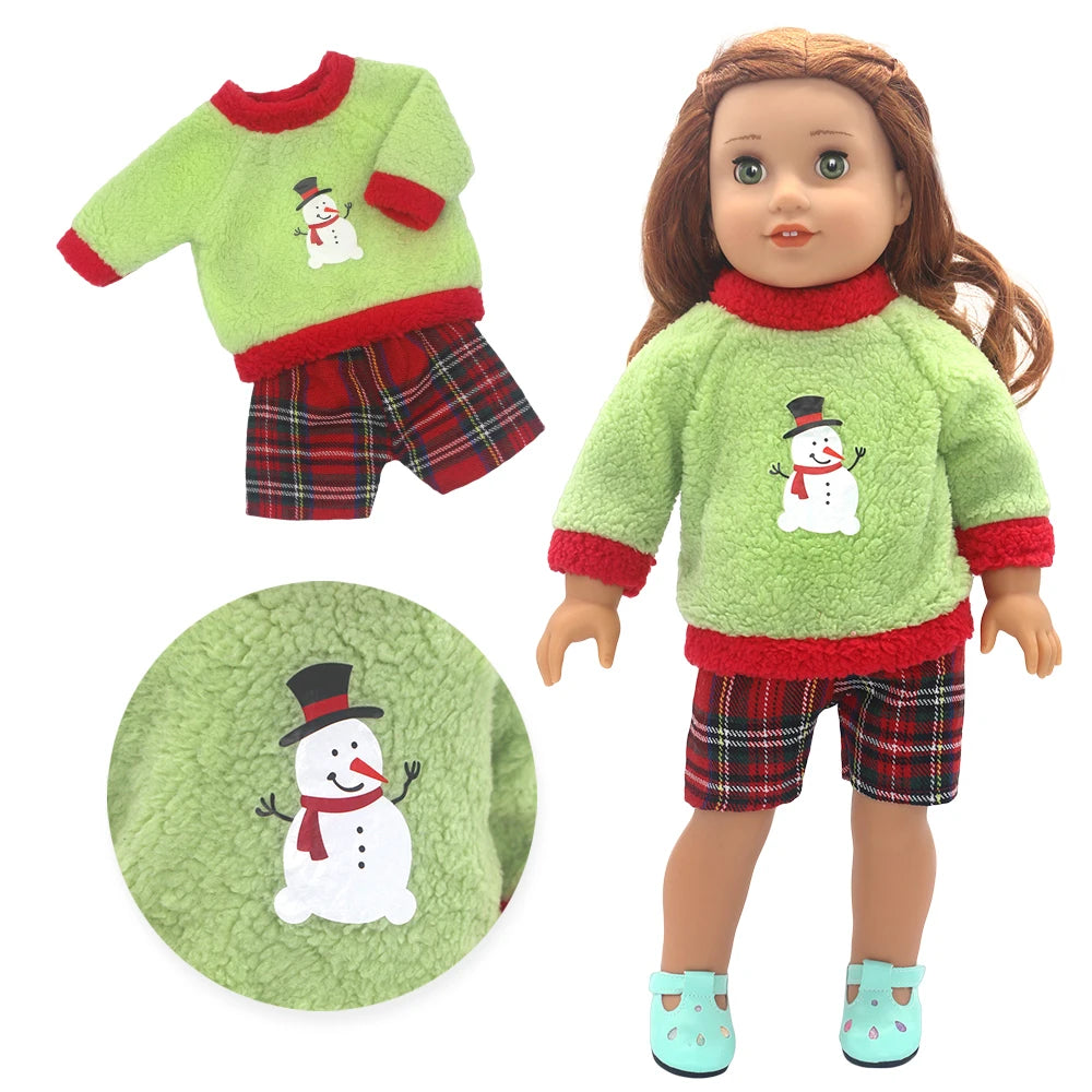 Baby Born Doll Outfits For 13-18 Inch Newborn Doll Cute Jumpers Rompers Suit+Shoes Doll Accessories Festival Birthday Gift