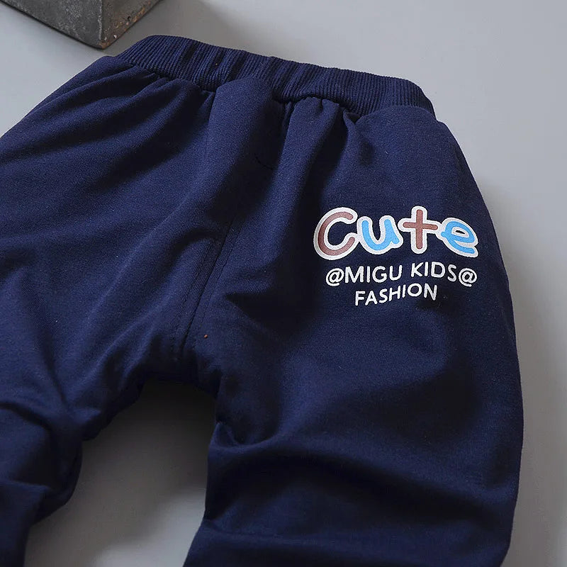 Conjunto de ropa para bebés y niñas pequeñas, primavera, otoño, pana, dibujos animados, conjuntos de ropa para niños, chaquetas con capucha y pantalones, traje para niños de 0 a 5 años