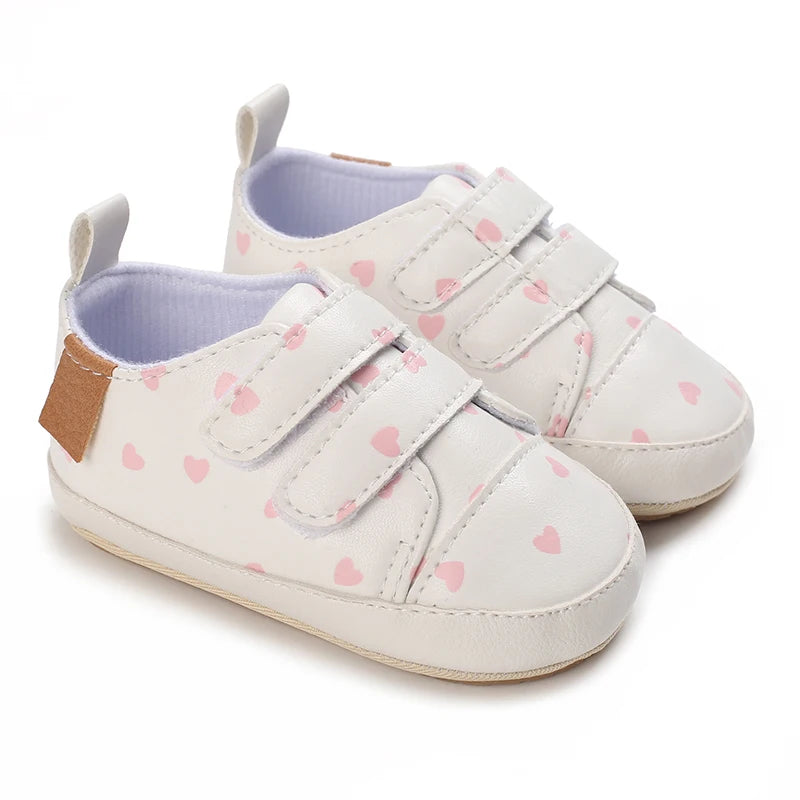 New Baby Shoes Retro Leather Boy Girl Shoes Multicolor Toddler Rubber Sole Anti-slip First Walkers Infant Newborn Moccasins