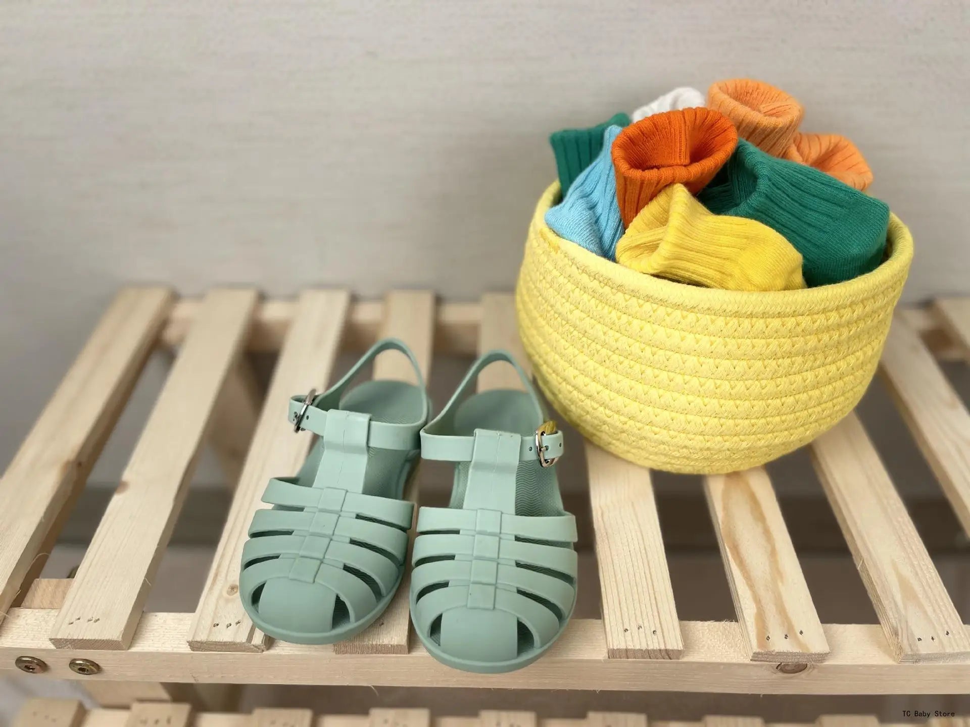 Baby Girls Summer Sandals 2-7y Toddler Soft Non-slip Princess Solid Kids Candy Jelly Children Shoes Casual Roman Sandals