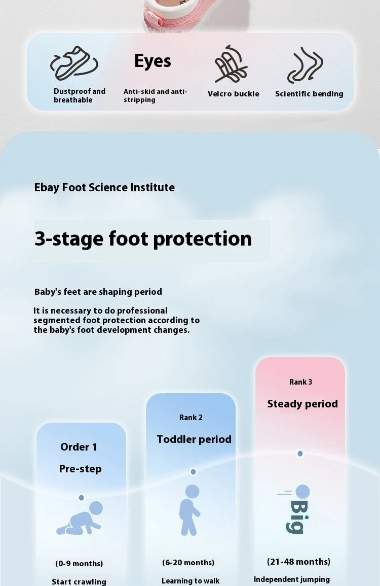 Casual Baby Shoes Infant Baby Girl Crib Shoes Cute Soft Sole Prewalker Sneakers Walking Shoes Toddler First Walker 0-18Month