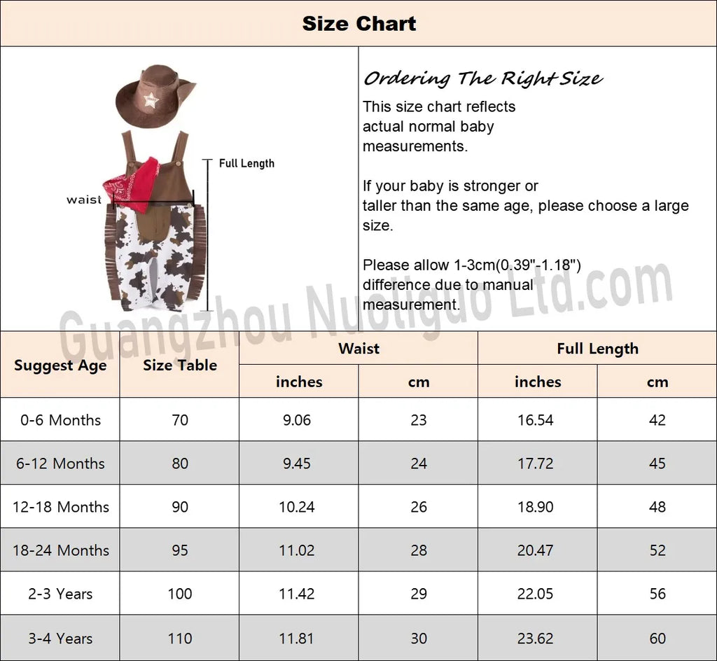 Ropa de bebé, disfraz de vaquero, conjunto de 3 piezas para bebé y niño pequeño: sombrero, bufanda, pelele, trajes de cumpleaños, vacaciones, cosplay