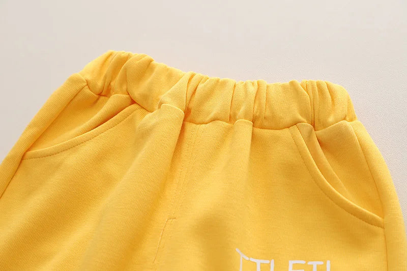 Baby Jungen Kleidung Set Frühling Herbst Sportanzüge für Kinder Cartoon 3D Tasche Sweatshirts Hosen 2tlg. Trainingsanzüge für Jungen Outfits