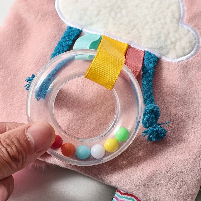 Baby Toy Montessori Rabbit Soothing Towel Toy Is Specially Designed For Babies Featuring A Soft And Cute Rbbit Shape As Its Core
