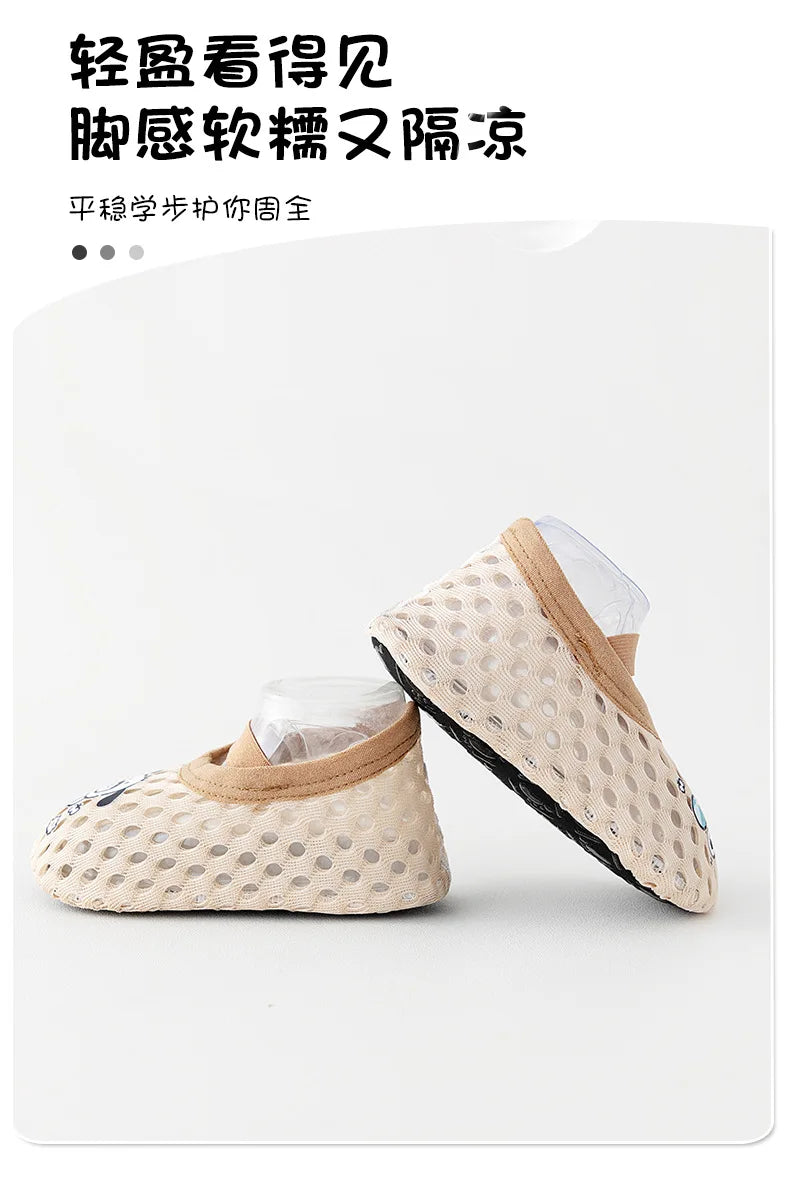Baby Toddler Shoes First Walkers Non-slip Thickening Shoes Sock Floor Shoes Foot Socks Animal Style for For Babies Flat Shoes