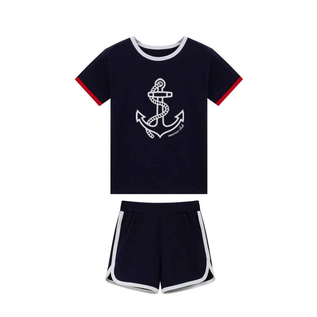 AS 2026 Children Loose Fit Clothes Girl Kids Boys Sets For Summer Toddler Girls Clothing For Baby Hot Sale