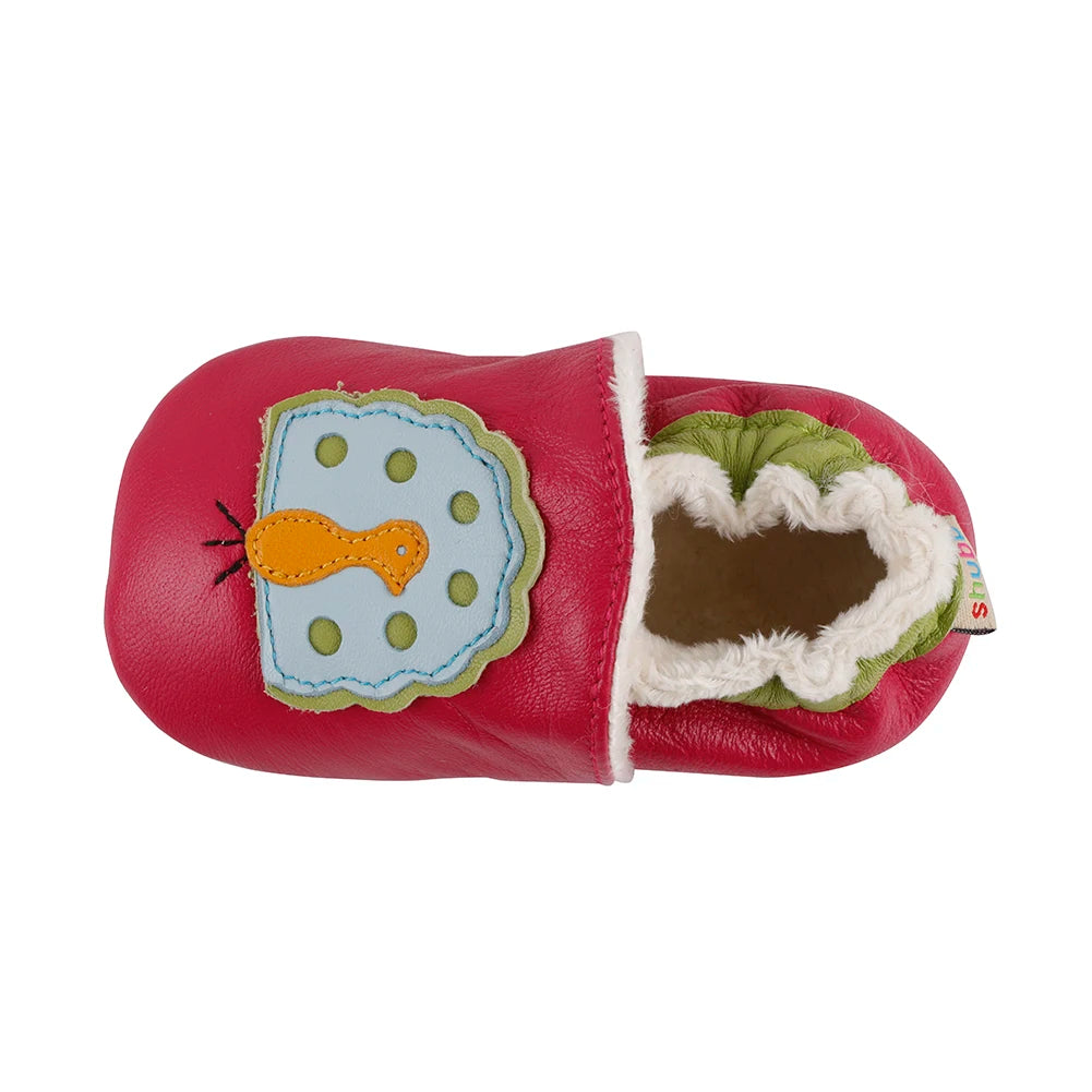 Genuine Leather Baby Shoes 0-24M Newborn Non-Slip Cartoon Toddlers Soft Sole Casual Prewalker Infant Classic First Walker