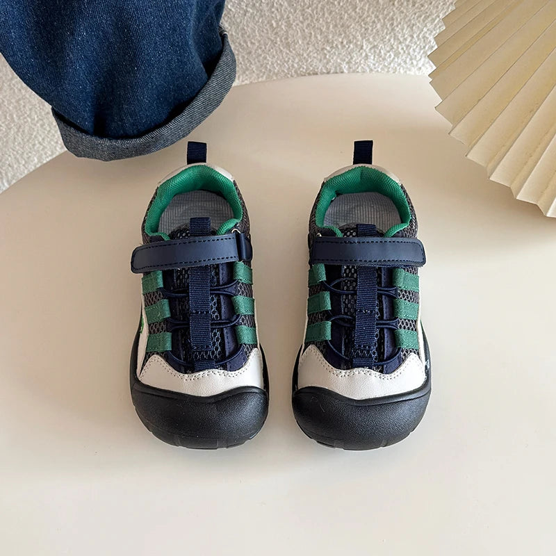 Baby Girls Boys Sandals Summer Infant Toddler Shoes Genuine Leather Soft-soled School Kids Casual Shoes Children Beach Sandals