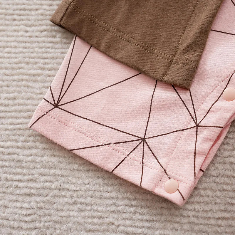 Ropa de rol para bebés, mono de primavera y otoño, ropa personalizada de algodón puro para bebés, niños y niñas