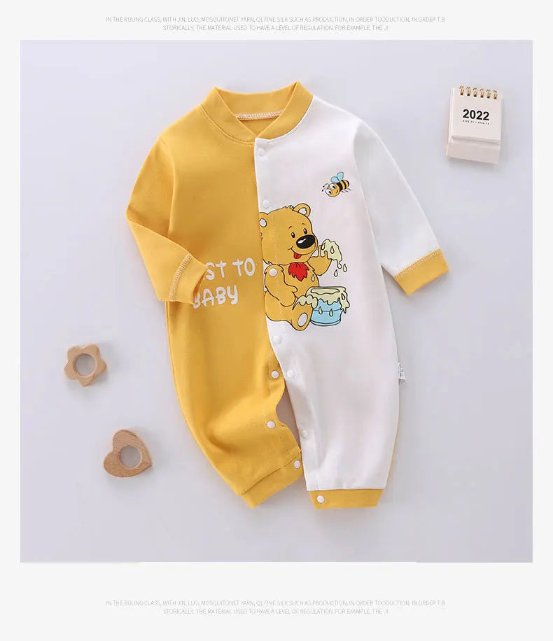 Baby  Garment Jumpsuit Bodysuit Clothes Children Koala Newborn Softness Breathable Comfort Spring Clothings Cotoon One-Piece