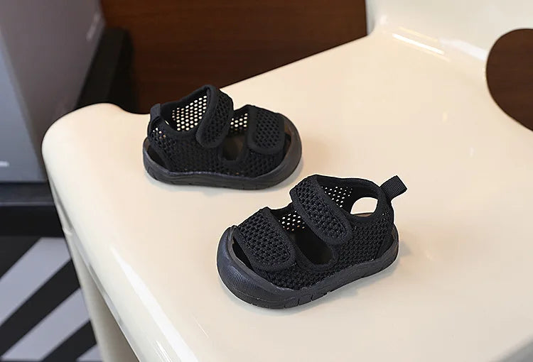 0-3 Years Baby Sandals Soft Summer Shoes Infant Outwear First Walkers Little Toddler Boys Girls Open-toed Sandals For Baby