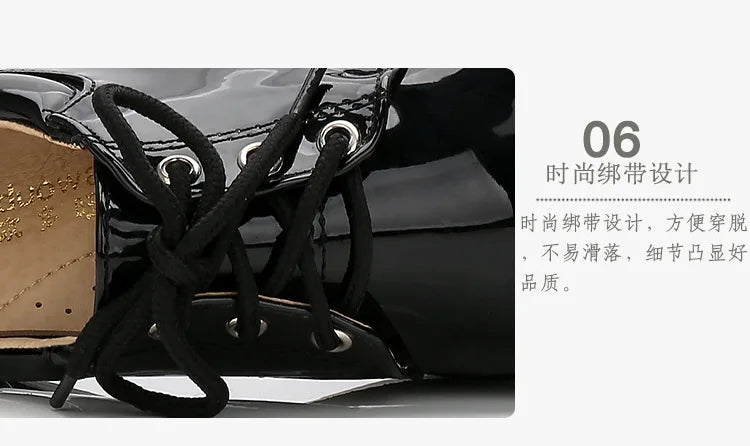 New Big Kids Loafers Boys Patent Leather Shoes Adult British Style Dress Shoes Men Casual Versatile Shoes Soft Sole Comfortable