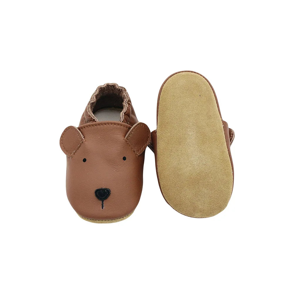 Baby Shoes Soft Cow Leather Newborn Booties for Babies Boys Girls Infant Toddler Moccasins Slippers First Walkers Sneakers