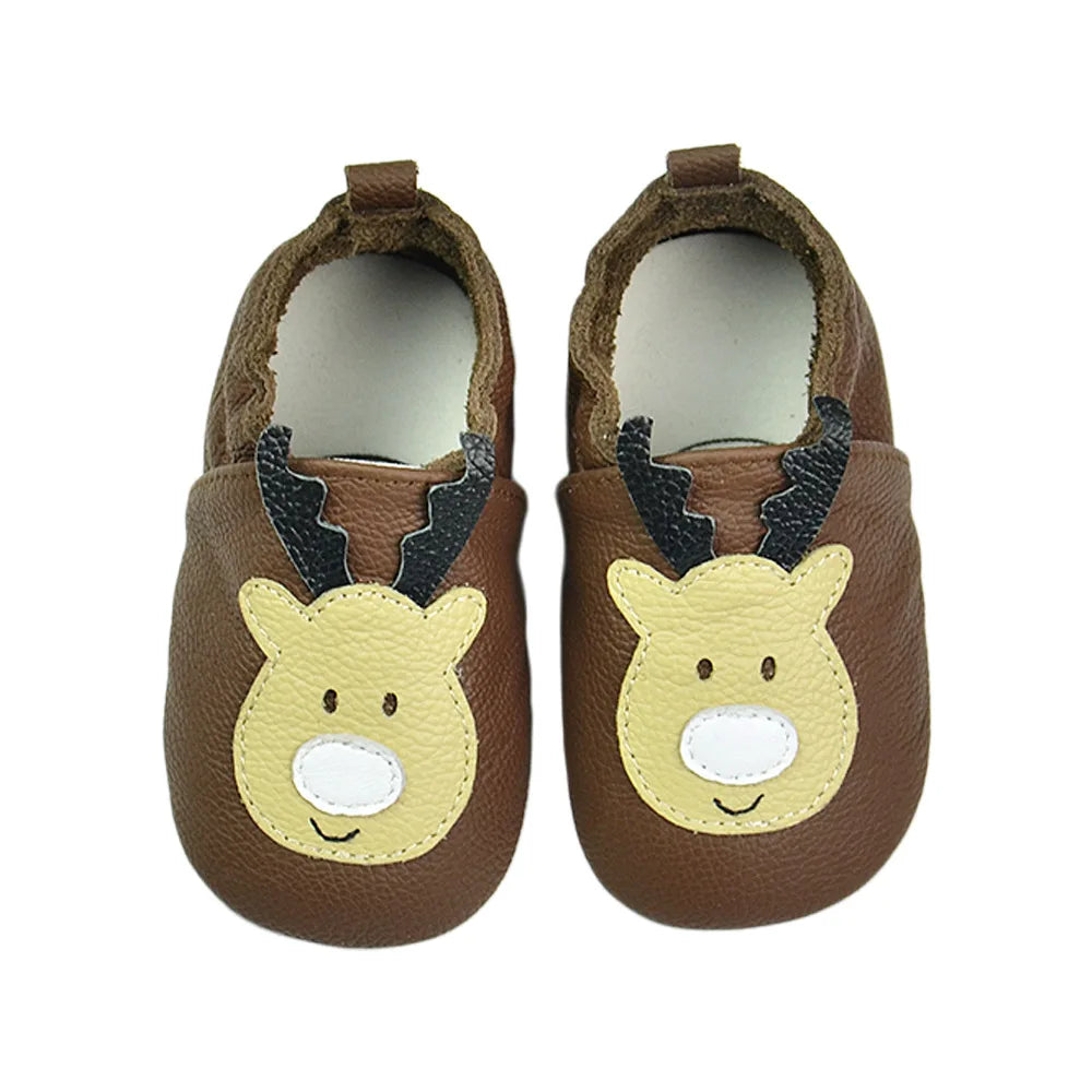 Baby Shoes Soft Cow Leather Newborn Booties for Babies Boys Girls Infant Toddler Moccasins Slippers First Walkers Sneakers