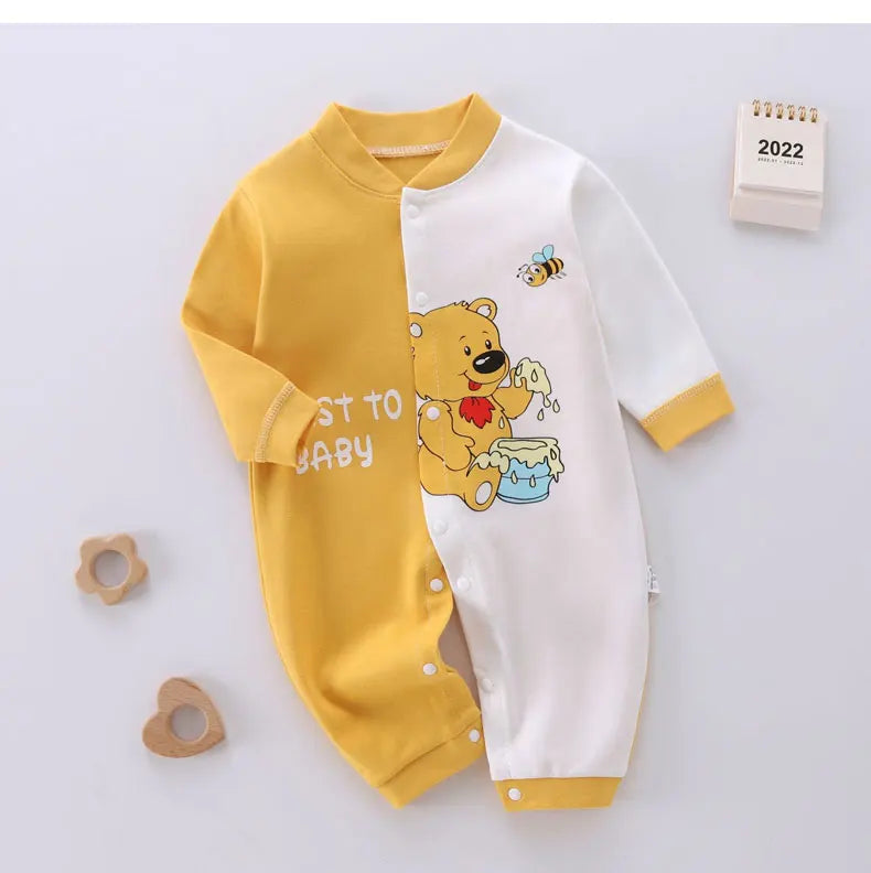Baby  Garment Jumpsuit Bodysuit Clothes Children Koala Newborn Softness Breathable Comfort Spring Clothings Cotoon One-Piece
