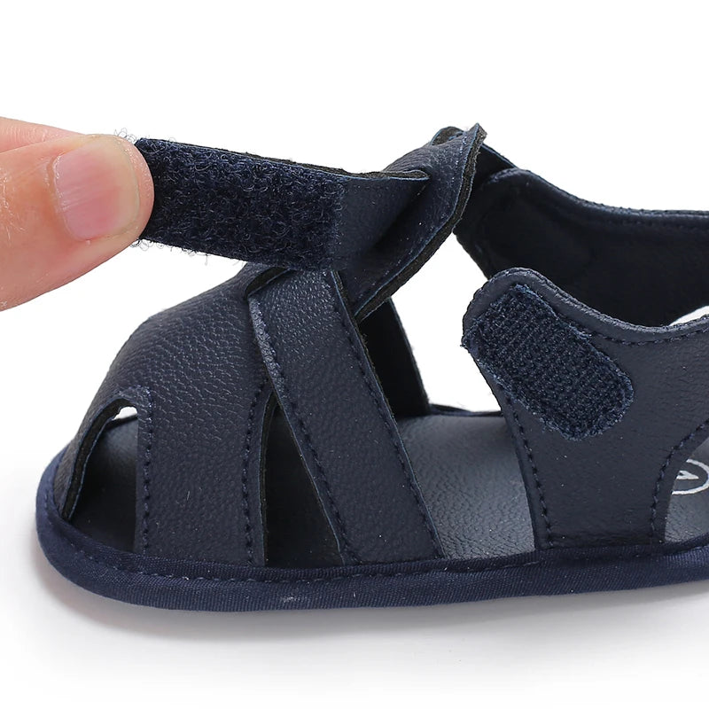 0-18M Baby Walking Sandals Breathable Soft Sole Shoes Newborn Boys Girls Summer First Walkers Infant Toddler Beach Casual