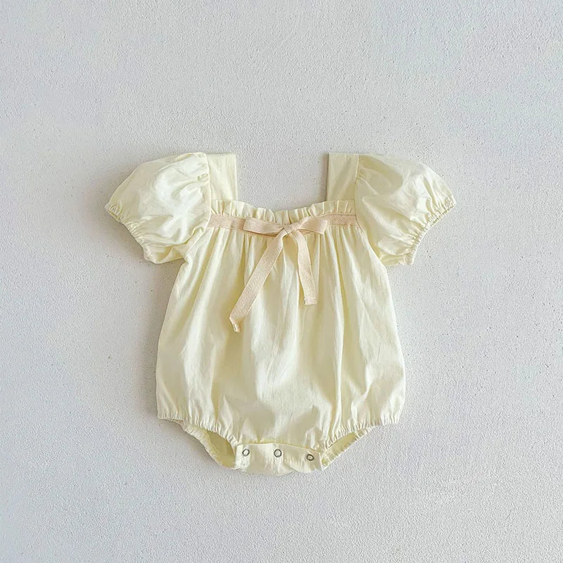 Baby Kleidung Sommer Neugeborenen Kleidung Blumen Strampler TGie Jumpsuits Kurzarm Sonnenschutzanzüge 0-2 Jahre Baby Strampler