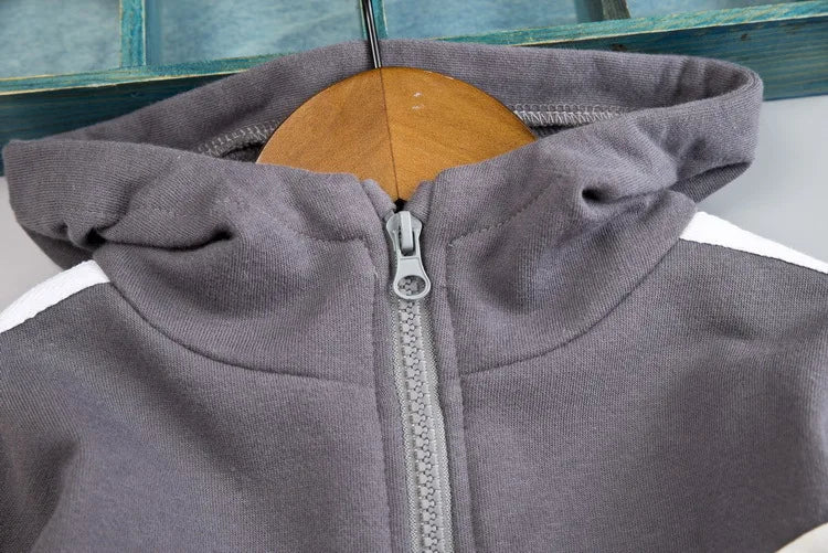 Conjunto de ropa para bebés y niñas pequeñas, primavera, otoño, pana, dibujos animados, conjuntos de ropa para niños, chaquetas con capucha y pantalones, traje para niños de 0 a 5 años