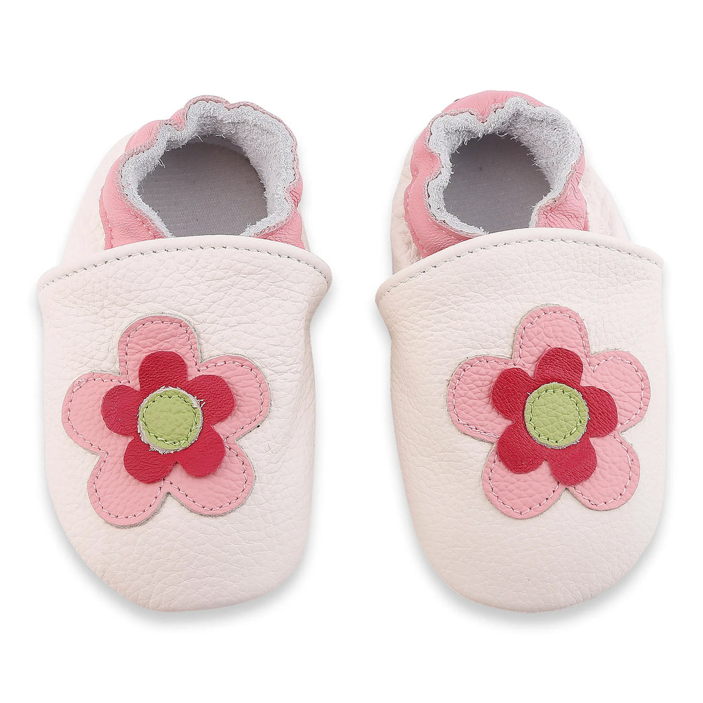Genuine Leather Baby Shoes 0-24M Newborn Non-Slip Cartoon Toddlers Soft Sole Casual Prewalker Infant Classic First Walker