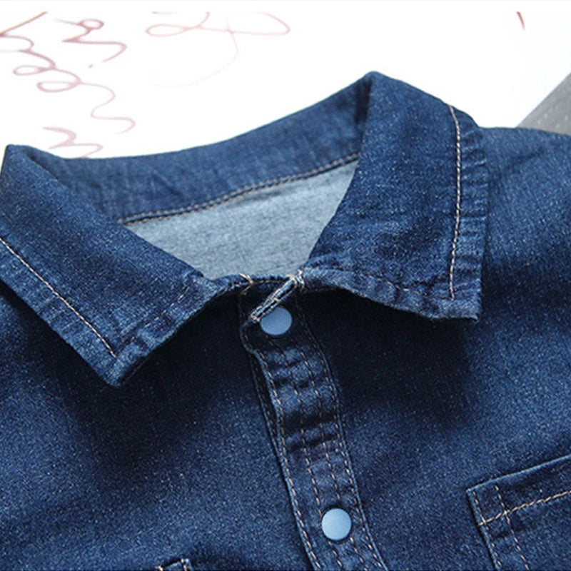 IENENS Baby Strampler Neugeborenen-Jumpsuits Kleidung Jeans Overall 0-18 Monate Junge Mädchen Weiche Anzüge Kinderkleidung