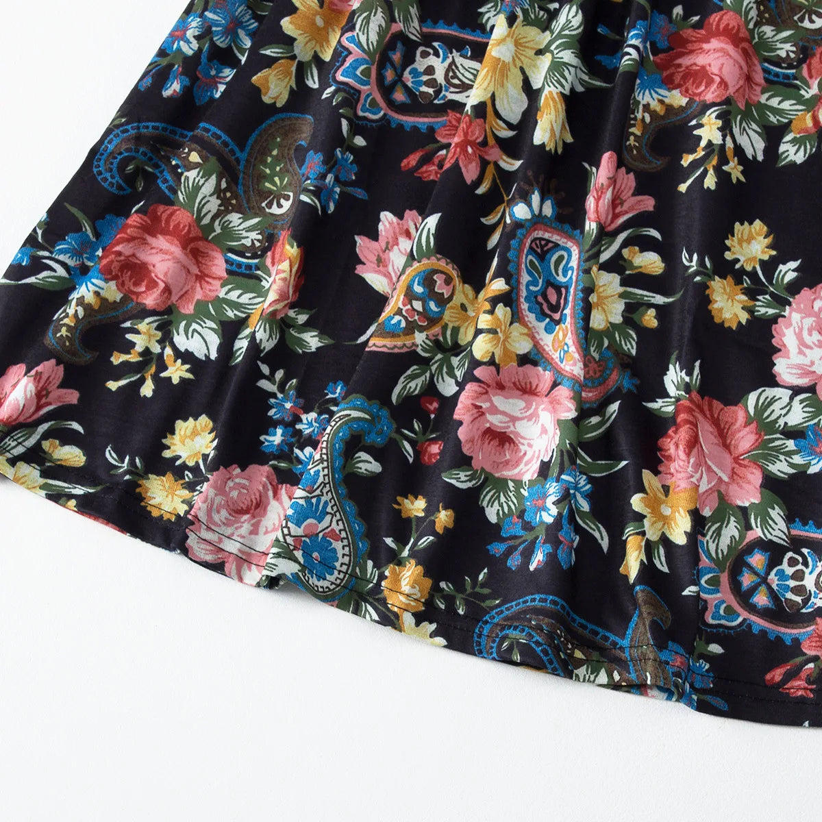 New Mother Daughter Summer Dresses Sleeveless Flower Patchwork Sundress Mom Mommy and Me Maxi Dress Family Matching Outfits