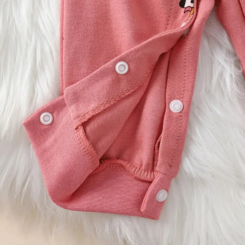 Mameluco de bebé recién nacido, otoño, nuevo, 100% algodón, para niña/niño, 0-18M, lindo, primavera, manga larga, ropa suave para bebé